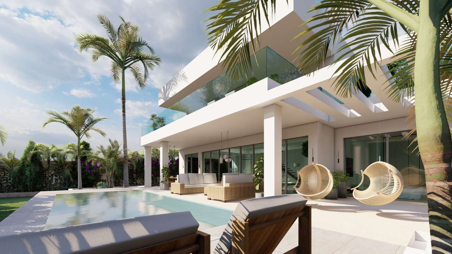 Villa myytävänä läsnä San Pedro Playa