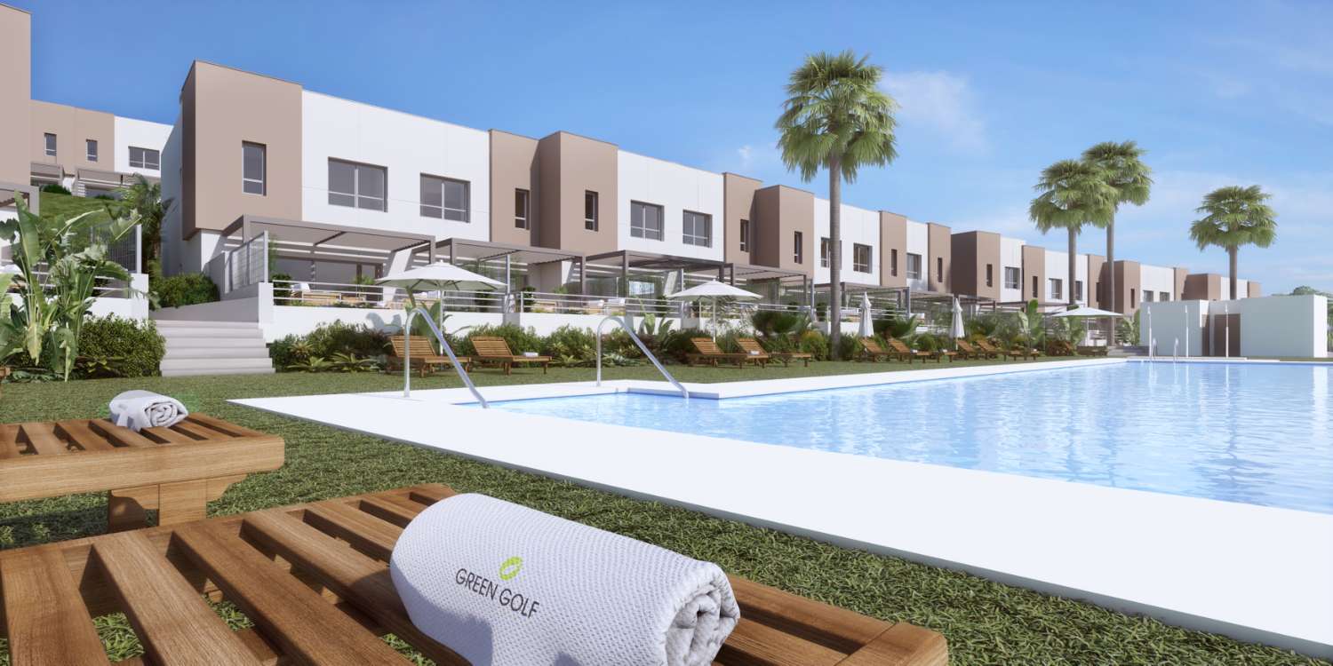 NEW CONSTRUCTION TOWNHOUSES FOR SALE IN ESTEPONA GOLF, COSTA DEL SOL